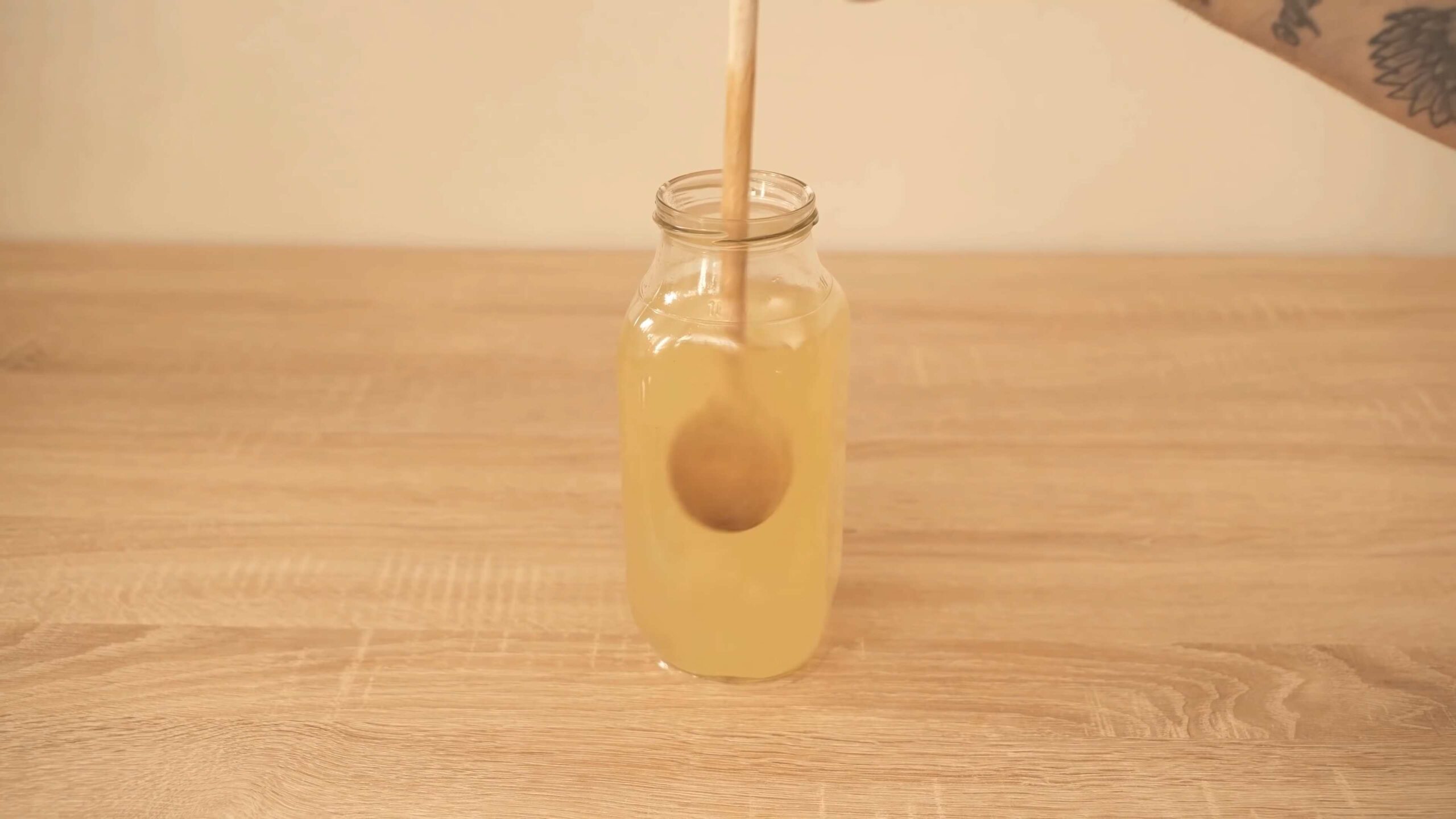 Holzlöffel reinigen Backpulver Trick