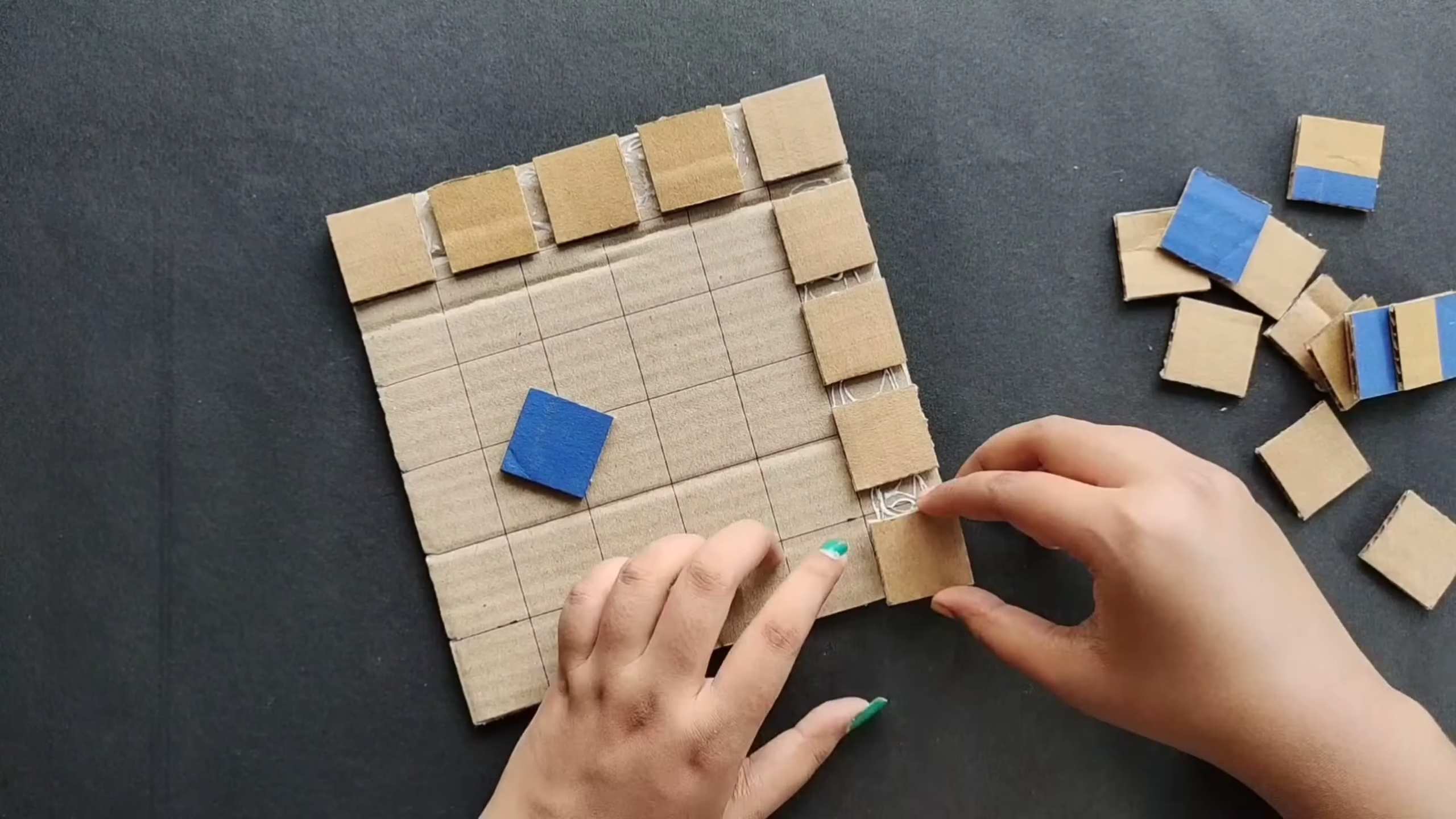 Diwali Deko DIY Pappe