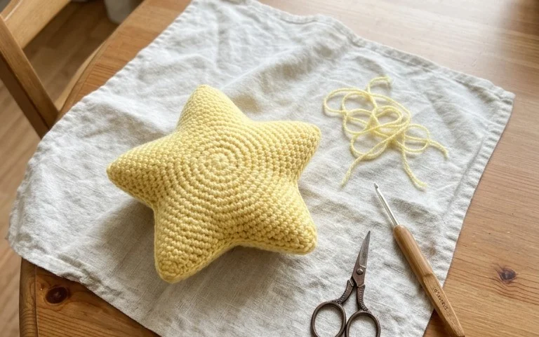 How to Crochet Star Amigurumi For Kids